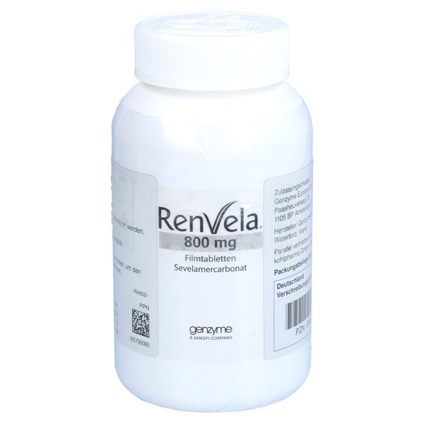 Renvela 800 mg Filmtabletten 180 St