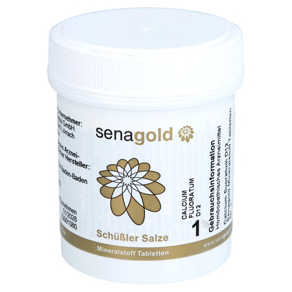 Biochemie Senagold 1 Calcium fluoratum D 400 St