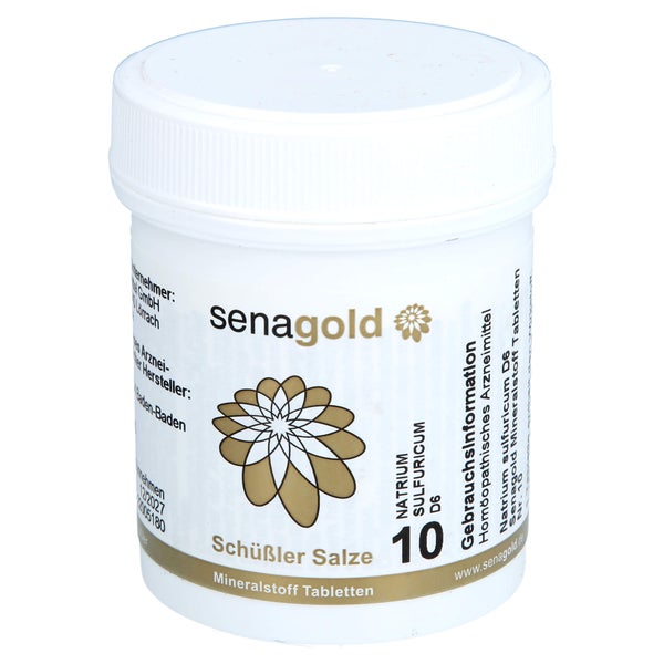 Biochemie Senagold 10 Natrium sulfuricum 400 St