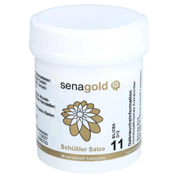 Biochemie Senagold 11 Silicea D 12 Table 400 St
