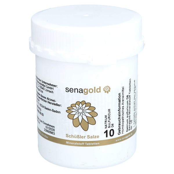 Biochemie Senagold 10 Natrium sulfuricum 1000 St