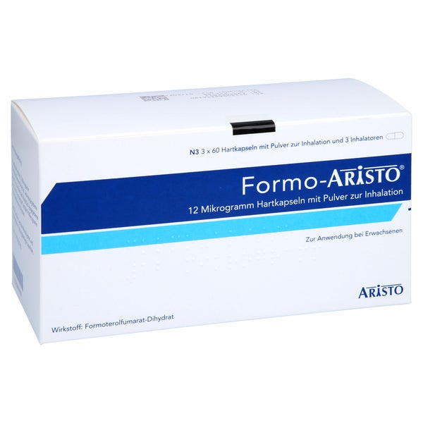 FORMO-Aristo 12 µg Hartkapseln m.Plv.z.Inhalation 180 St