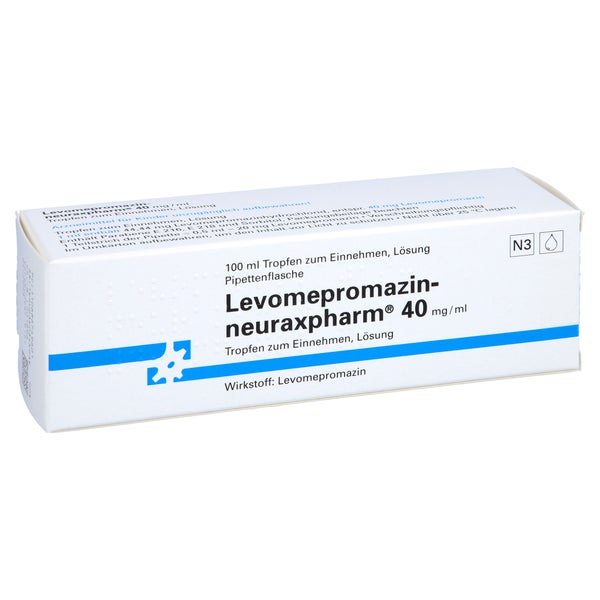 LEVOMEPROMAZIN-neuraxpharm 40 mg/ml Tropf.z.Einn. 100 ml