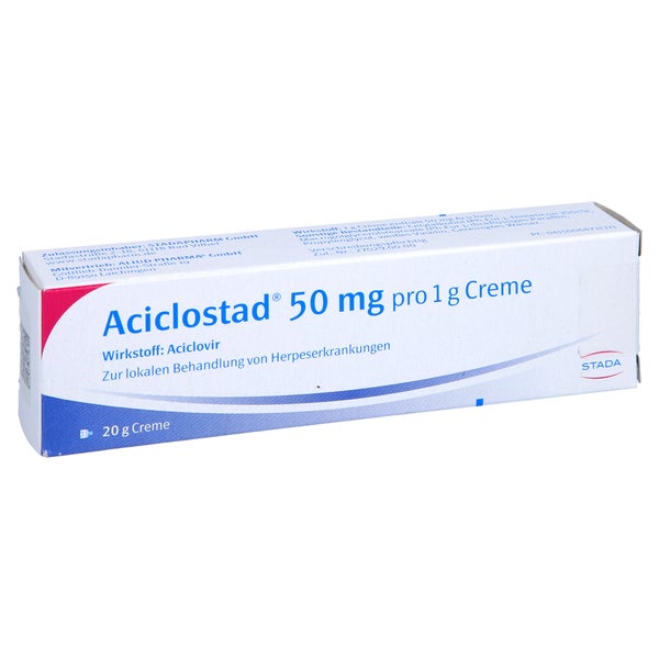 Aciclostad 50 mg pro 1 g Creme 20 g