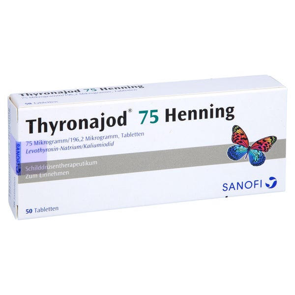 Thyronajod 75 Henning Tabletten 50 St