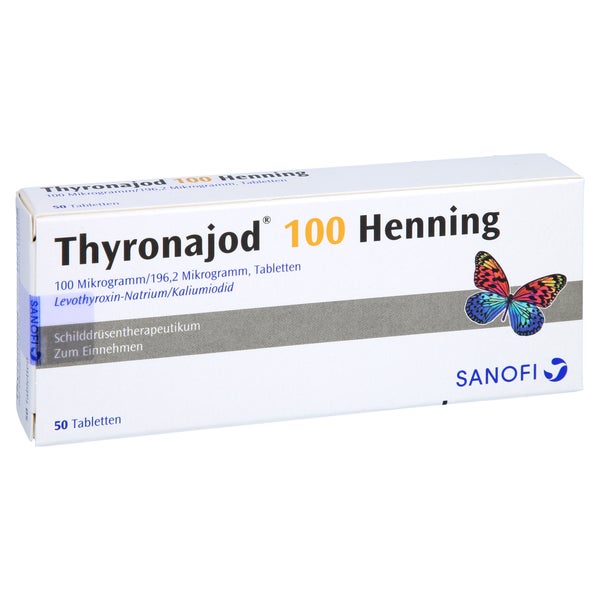Thyronajod 100 Henning Tabletten 50 St
