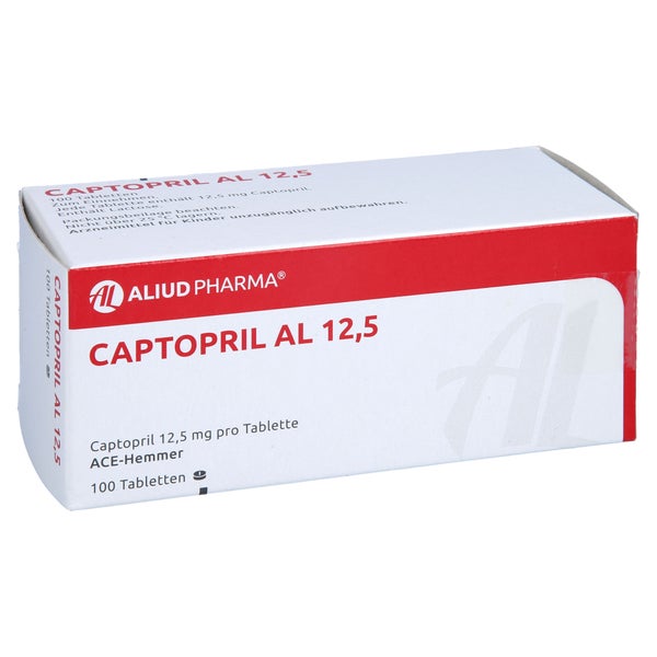 Captopril AL 12,5 Tabletten 100 St