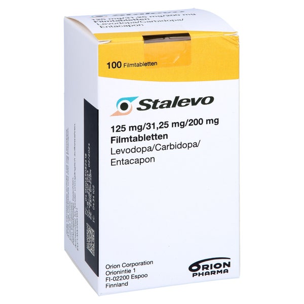 STALEVO 125 mg/31,25 mg/200 mg Filmtabletten 100 St