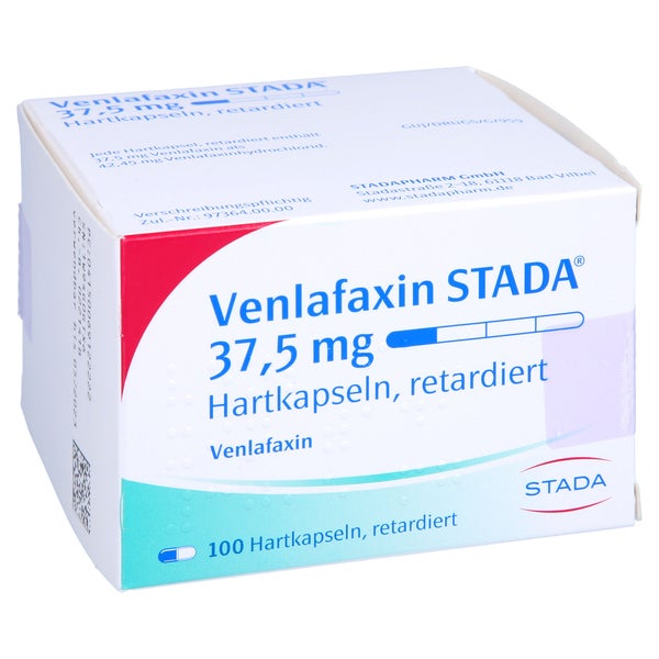 VENLAFAXIN STADA 37,5 mg Hartkapseln retardiert 100 St