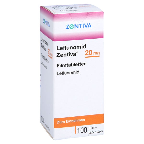 Leflunomid Zentiva 20 mg Filmtabletten 100 St