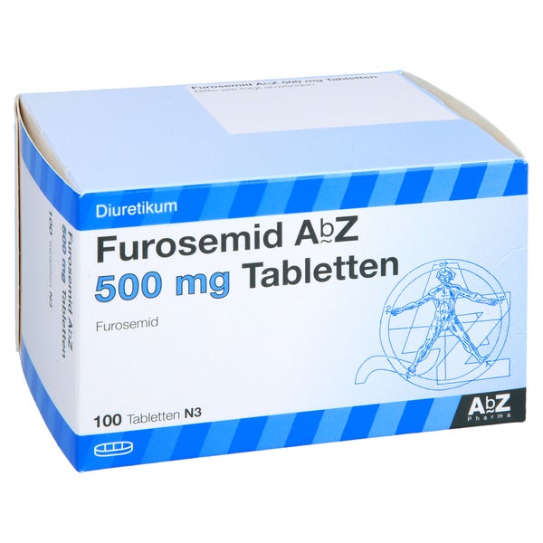 Furosemid AbZ 500 mg Tabletten 100 St