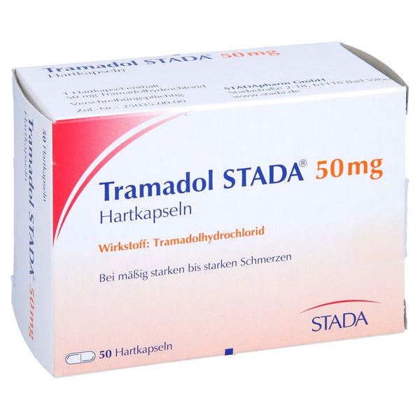 Tramadol Stada 50 mg Hartkapseln 50 St