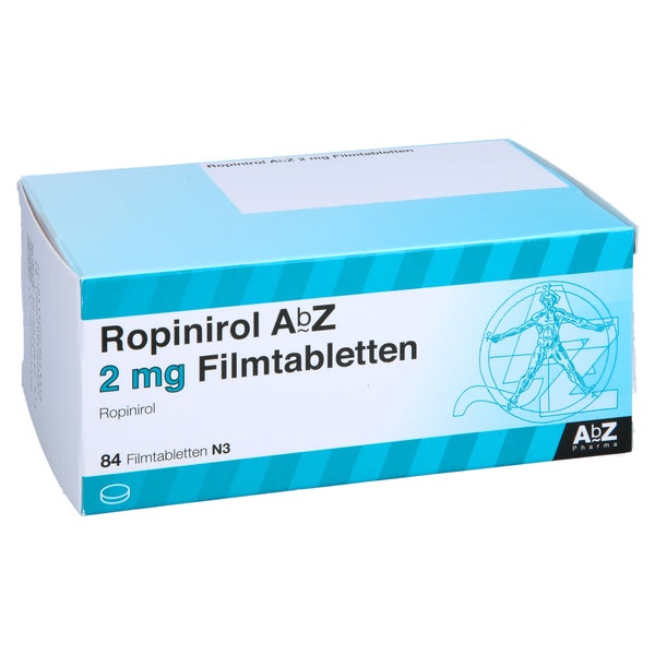 Ropinirol AbZ 2 mg Filmtabletten 84 St