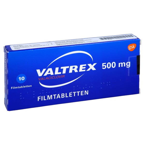 Valtrex 500 mg Filmtabletten 10 St