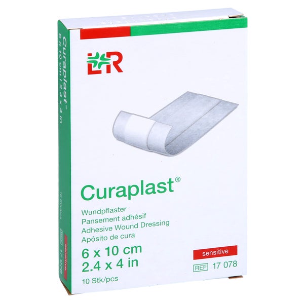Curaplast Sensitive Wundpflaster 6x10cm 10 St