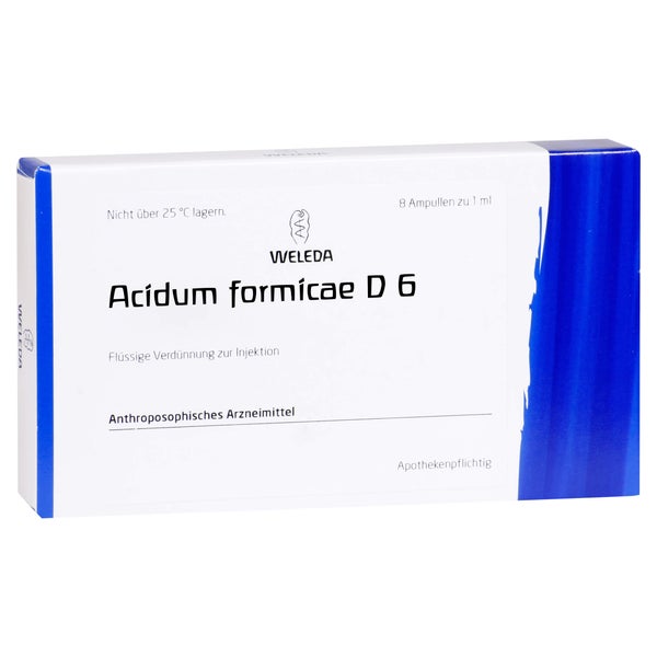 Acidum Formicae D 6 Ampullen 8 St