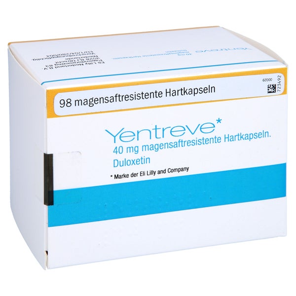 YENTREVE 40 mg magensaftresistente Hartkapseln 98 St