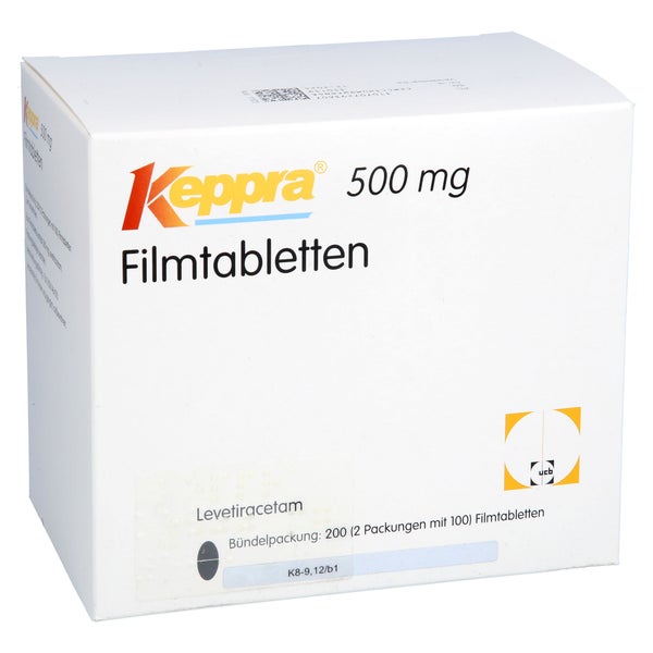 Keppra 500 mg Filmtabletten 200 St