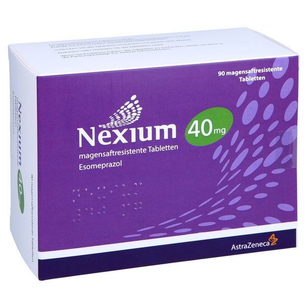 NEXIUM 40 mg magensaftresistente Tabletten 90 St
