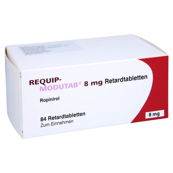 Requip-modutab 8 mg Retardtabletten 84 St