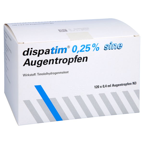 Dispatim 0,25% sine Augentropfen 120X0,4 ml