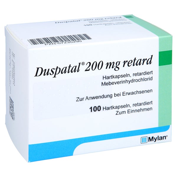 Duspatal 200 mg retard Kapseln 100 St