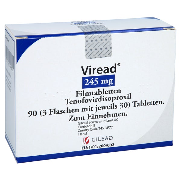 Viread 245 mg Filmtabletten 3X30 St