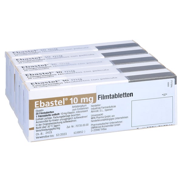 Ebastel 10 mg Filmtabletten 100 St