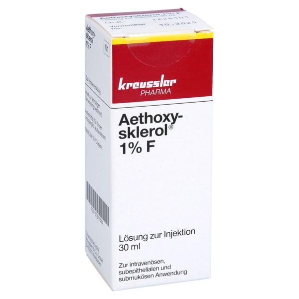 Aethoxysklerol 1% F Injektionslösung 30 ml