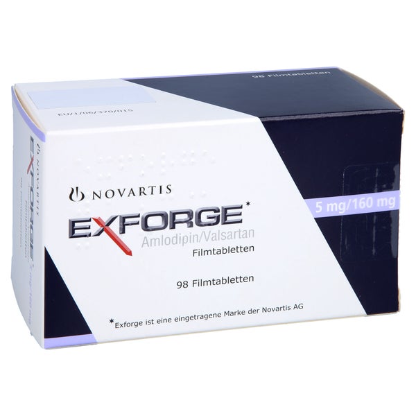 Exforge 5 Mg/160 mg Filmtabletten 98 St