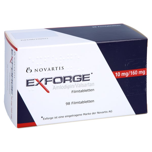 Exforge 10 Mg/160 mg Filmtabletten 98 St