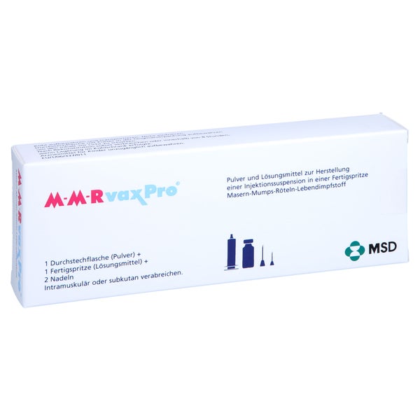 M-M-RvaxPro P.+LM H.Inj.-Susp.Fertigspr.m.Kanüle 0,5 ml