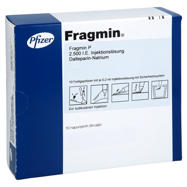 Fragmin P Inj.-lsg.i.e.fertigspr. 10 St