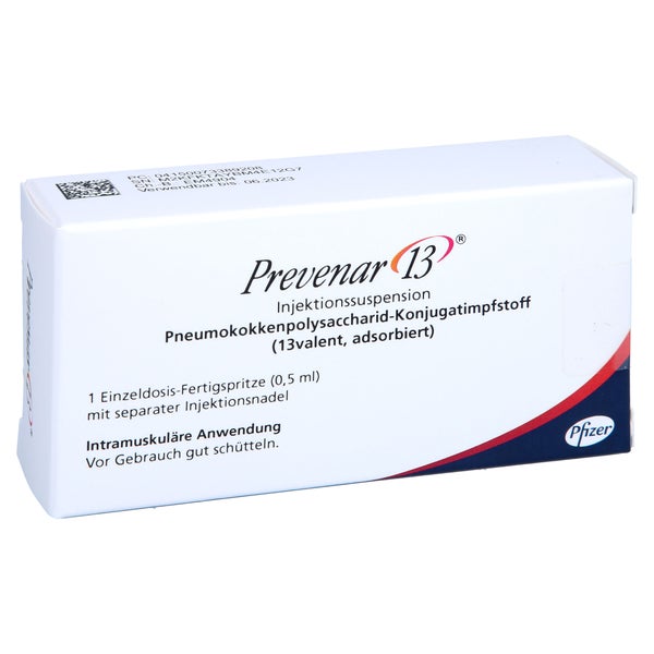 PREVENAR 13 Injektionssuspension i.e.Fertigspritze 1 St