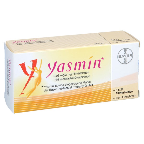 Yasmin Filmtabletten 6X21 St