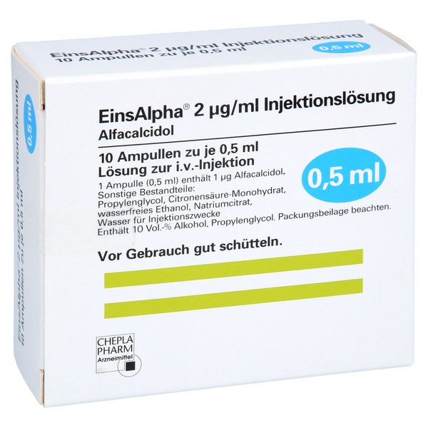 Einsalpha Injektionslösung 10X0,5 ml