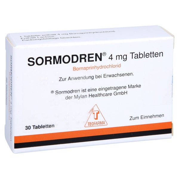 Sormodren 4 mg Tabletten 30 St