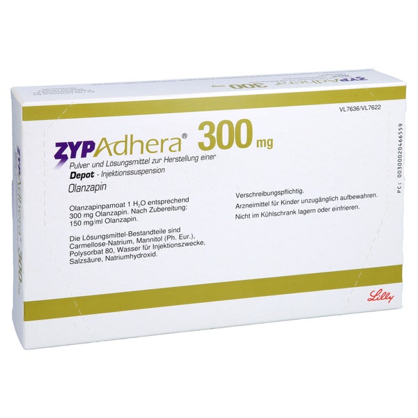 ZYPADHERA 300 mg Plv.+Lsm.z.Her.e.Depot-Inj.-Susp. 1 P