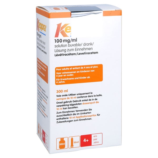 KEPPRA 100 mg/ml Lsg.z.Einnehmen 10ml Dos.Pipette 300 ml