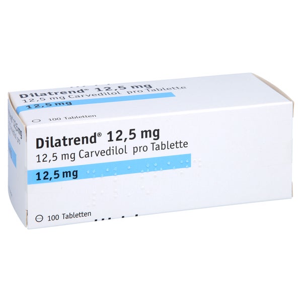 Dilatrend 12,5 mg Tabletten 100 St