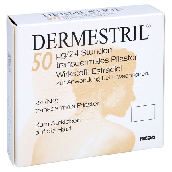 Dermestril 50 Transdermale Pflaster 24 St