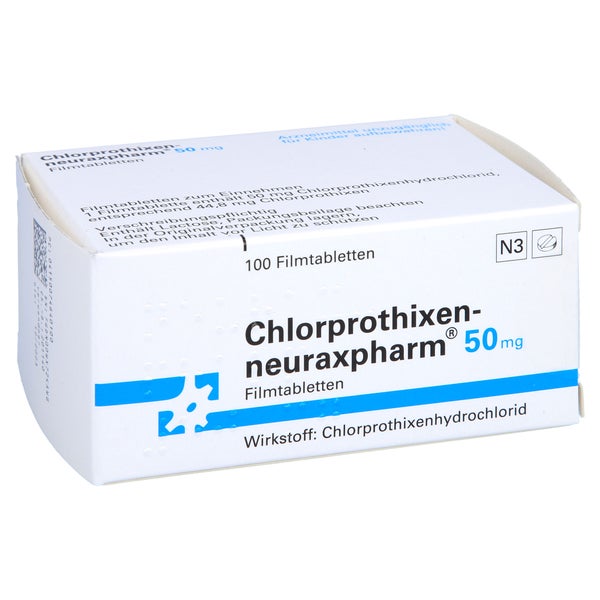 CHLORPROTHIXEN-neuraxpharm 50 mg Filmtabletten 100 St