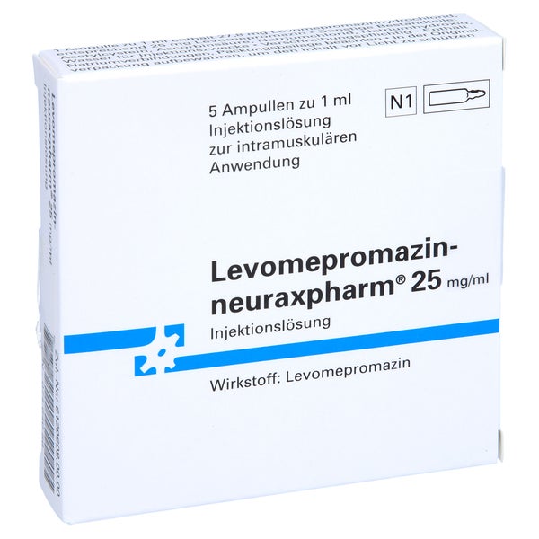 LEVOMEPROMAZIN-neuraxpharm 25 mg/ml Injektionslsg. 5X1 ml