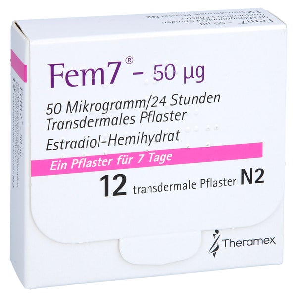 FEM7 50 µg transdermale Pflaster 12 St
