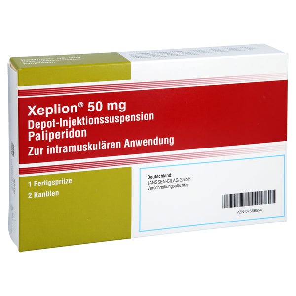 XEPLION 50 mg Depot-Injektionssusp.i.e.Fertigspr. 1 St