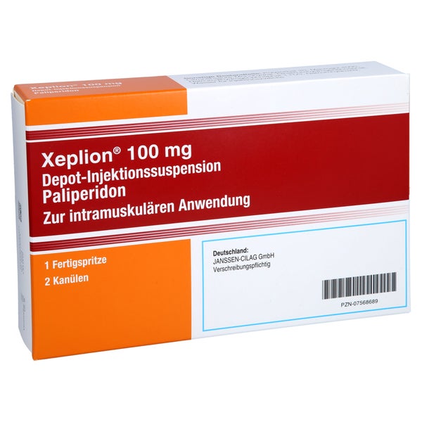 XEPLION 100 mg Depot-Injektionssusp.i.e.Fertigspr. 1 St
