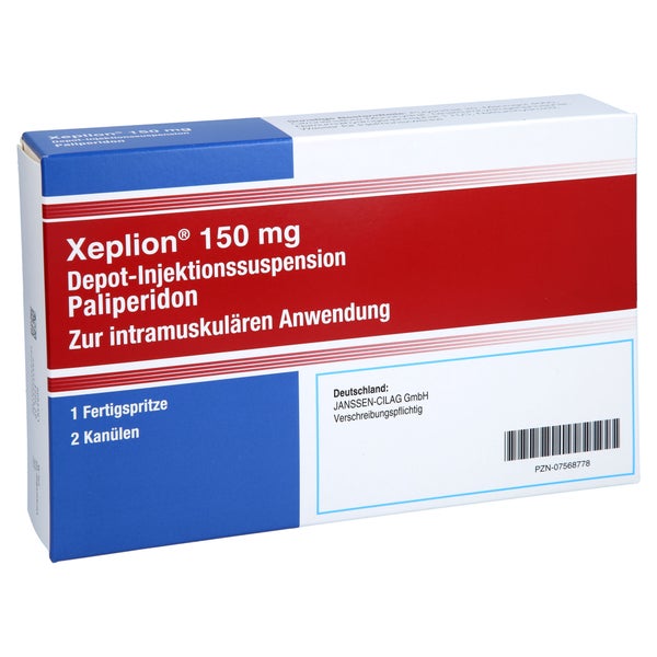 XEPLION 150 mg Depot-Injektionssusp.i.e.Fertigspr. 1 St