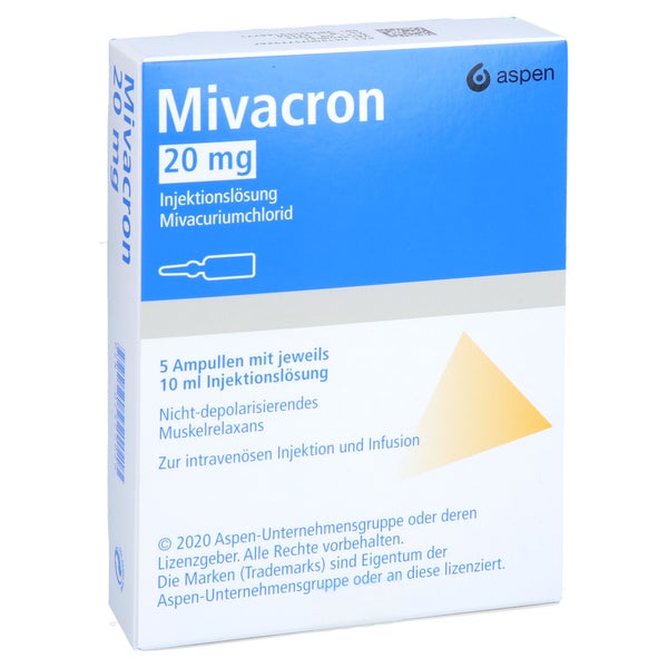 Mivacron 20 mg Injektionslösung 5 St