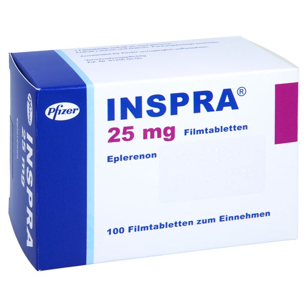 Inspra 25 mg Filmtabletten 100 St