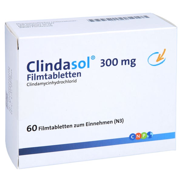 Clindasol 300 mg Filmtabletten 60 St